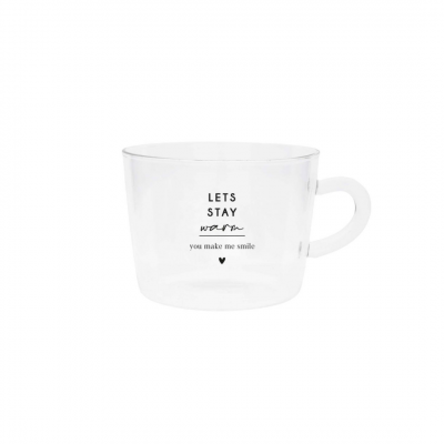 Bastion Collections Teeglas / LET`s STAY WARM... 